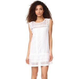 BB Dakota White Crochet Dress